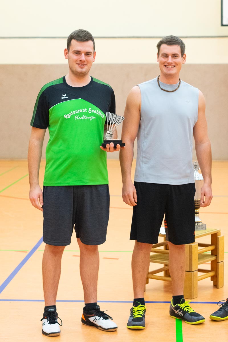 Sieger B - Flechtinger Familienturnier 2021 - Platzierungen - Badminton Flechtingen