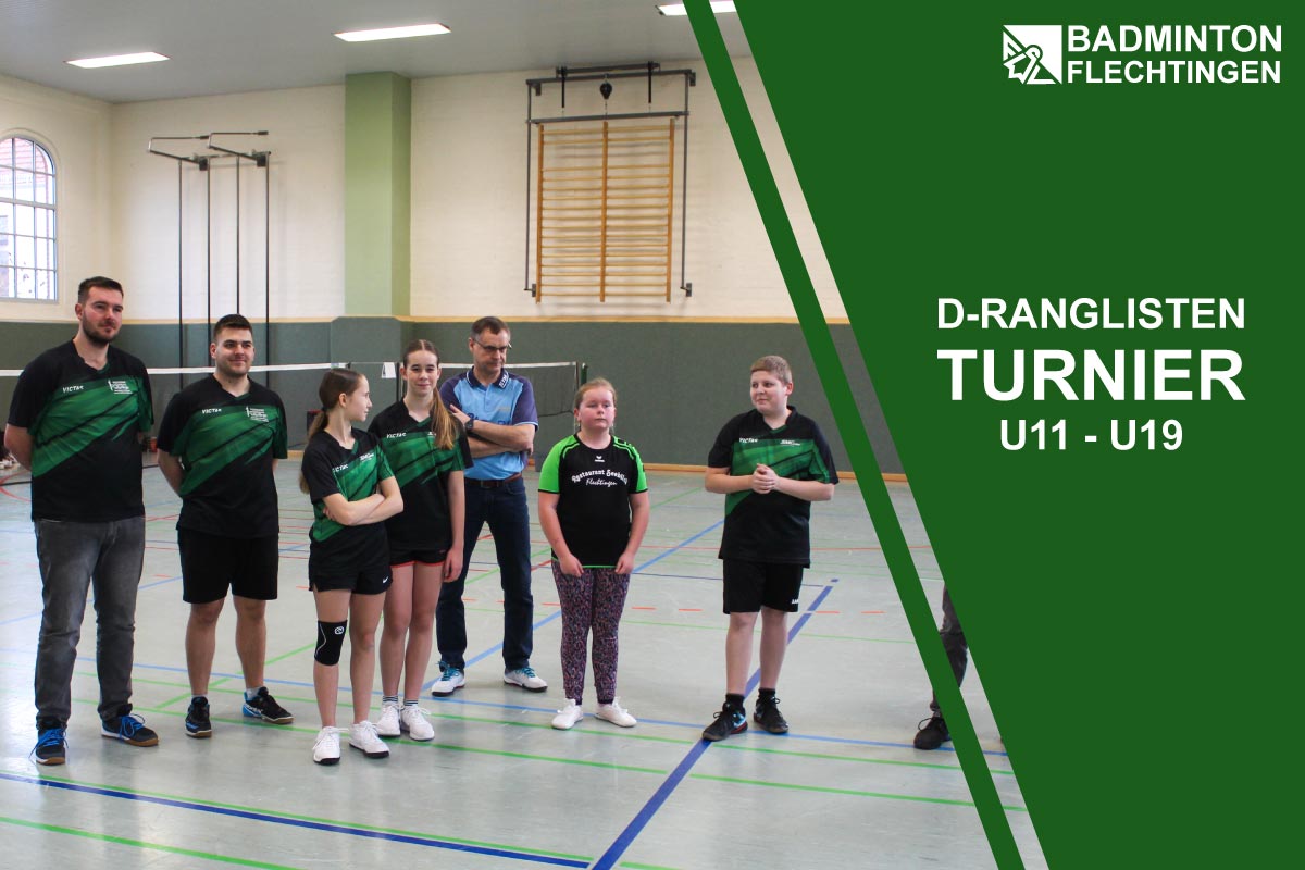 D-Ranglistenturnier U11-U19 in Salzwedel (Einzel & Doppel) - Badminton Flechtingen