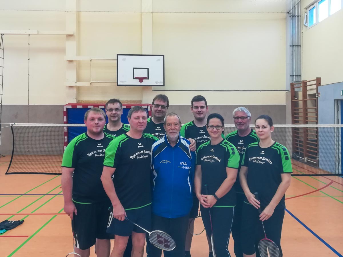 Seniorenmannschaft O19 des Flechtinger SV der Saison 2018/19 in der Landesklasse - Seniorenmannschaft O19 - Badminton Flechtingen